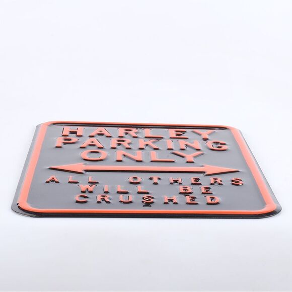 Harley Davidson Harley Parking Only Sign NEW - Picture 3 of 6
